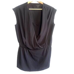 Motherhood Maternity Small Petite Black Nursing Sleeveless Top